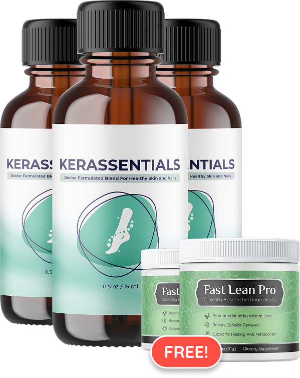 Kerassentials 3-bottle popular package for 90 days treatment